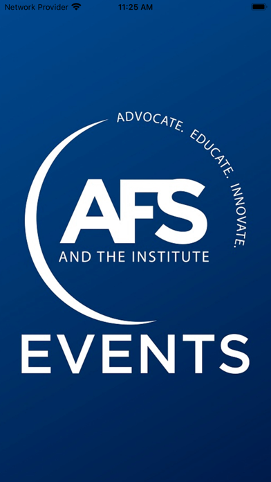 AFS Events Screenshot