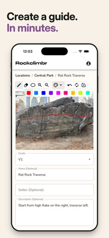 Rockclimbr App Screenshot 6 of 7