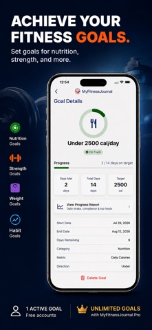 MyFitnessJournal Screenshot 3 of 9