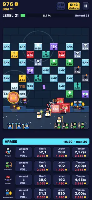 Brickstorm – Idle Army screenshot 2