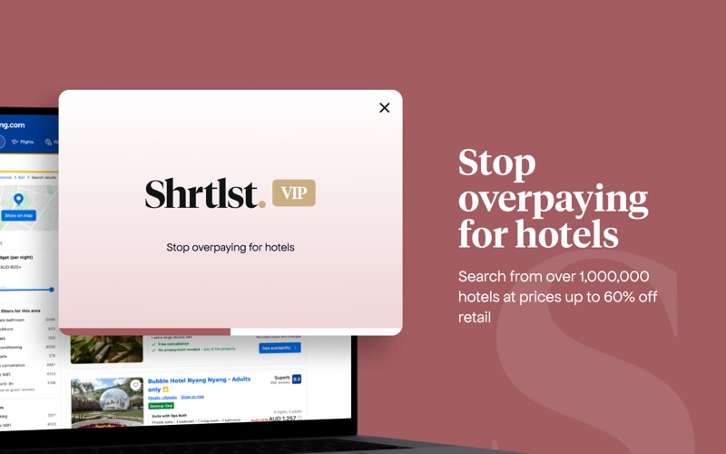 Shrtlst. VIP screenshot