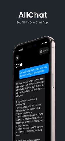 AllChat: AI Chat Bot Assistant Screenshot 1 of 4