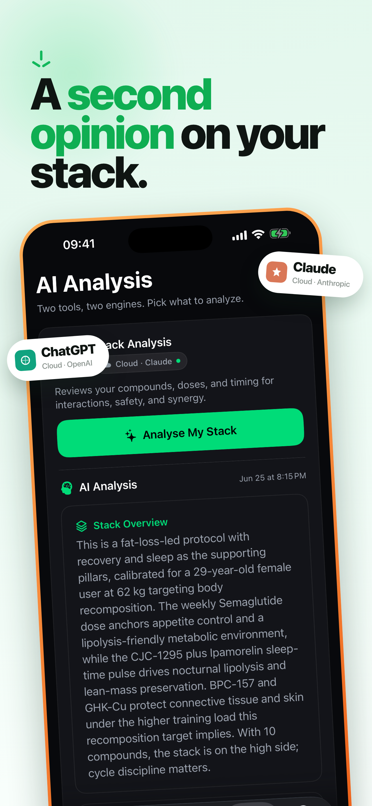 Peptide Tracker & AI Journal screenshot 5