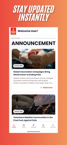 End Polio Now screenshot