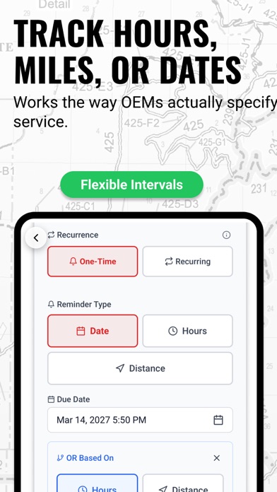 LookOver: Maintenance Tracker iPhone screenshot 2 - Utilities app