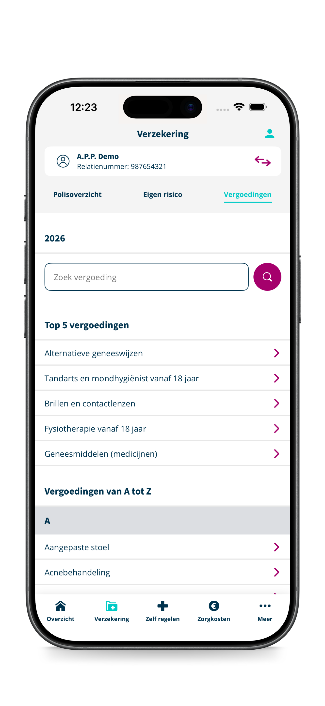 Interpolis Zorg screenshot 5