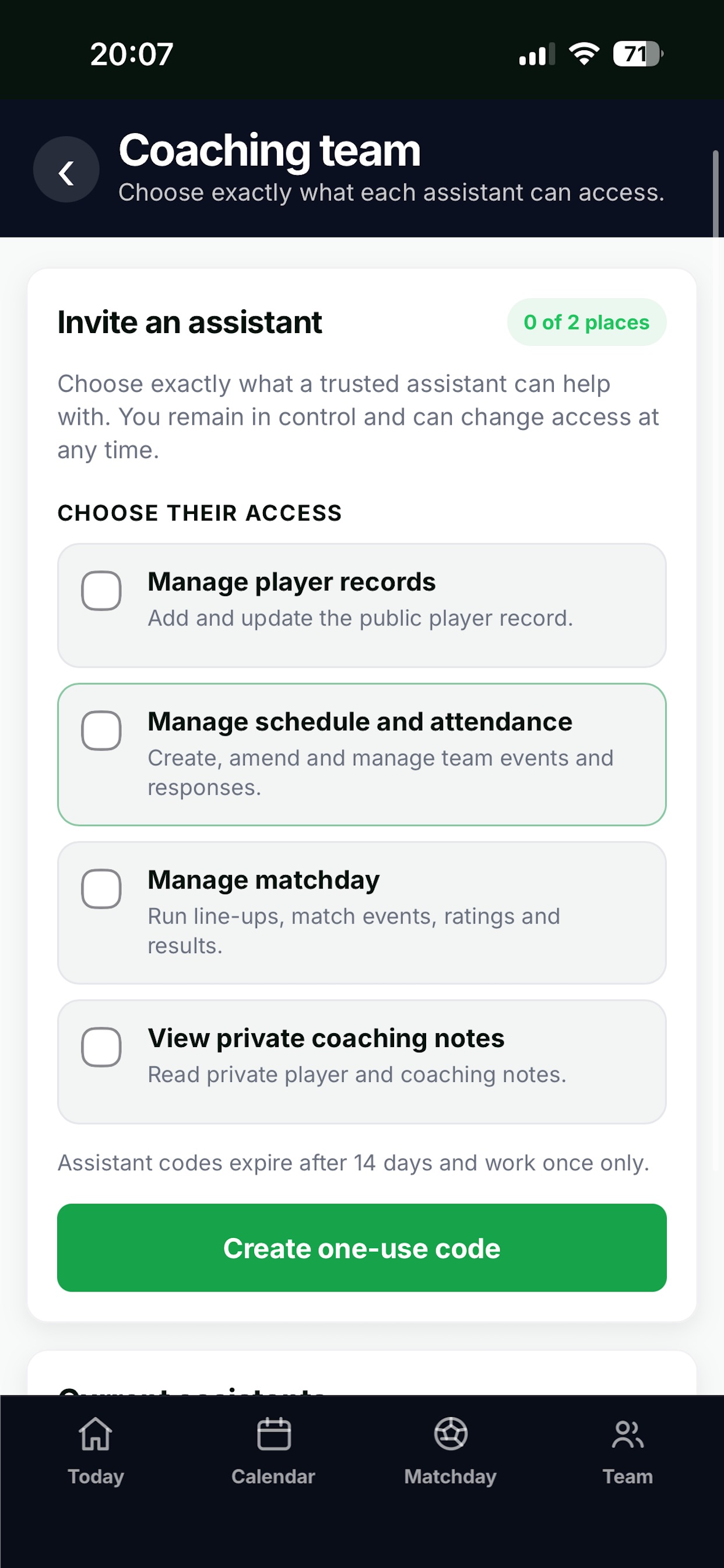 Screenshot 9 of Coach hq - Grassroots Football