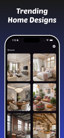 AI Interior Design Decoration iPhone screenshot