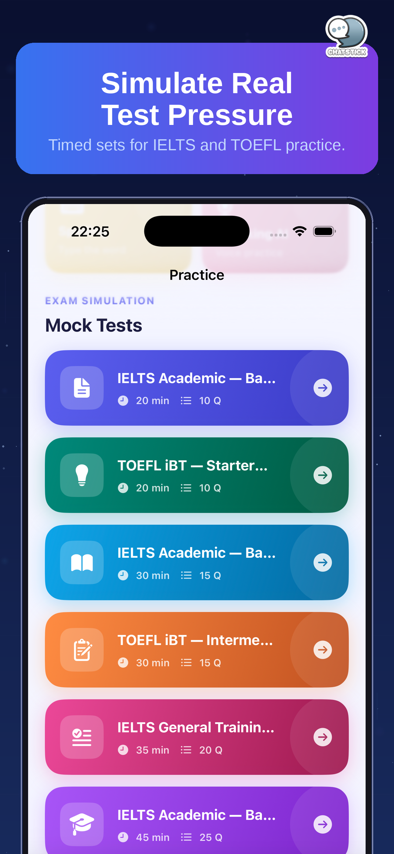 VocabLift Trainer by ChatStick