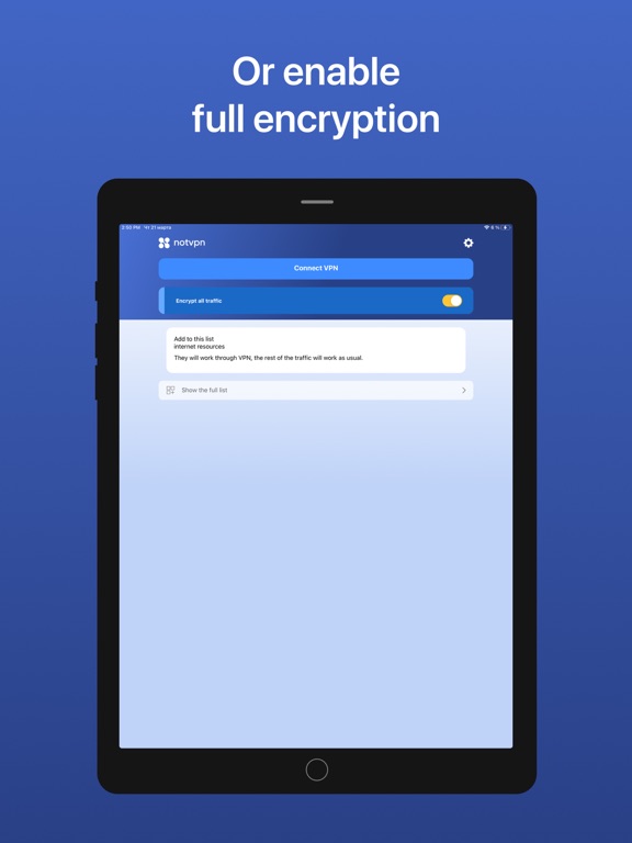App screenshot