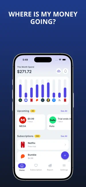 gSub: Subscription Tracker screenshot 3