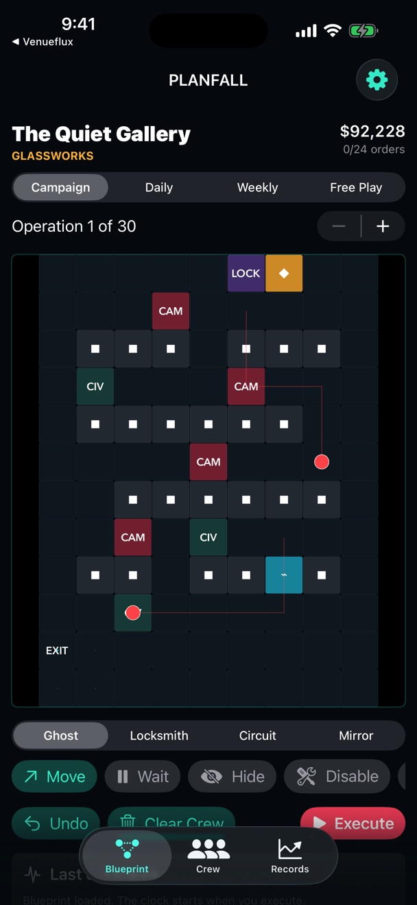 Planfall: Heist Tactics screenshot 1 of 4