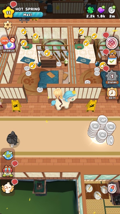 Kawaii Hot Spring: Idle Tycoon screenshot-3