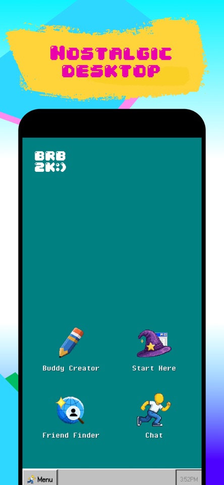 BRB2K – 90s chat is back! screenshot 4