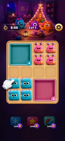 Monsters Block Jam Puzzle Screenshot 3 of 8