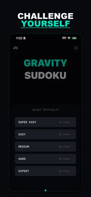 Gravity Sudoku screenshot 2