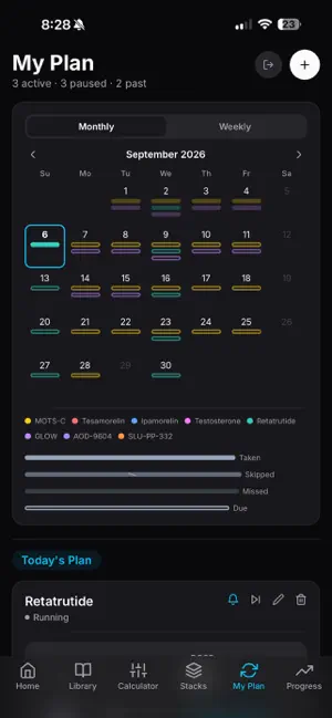ProStack: Peptide Tracker screenshot 4