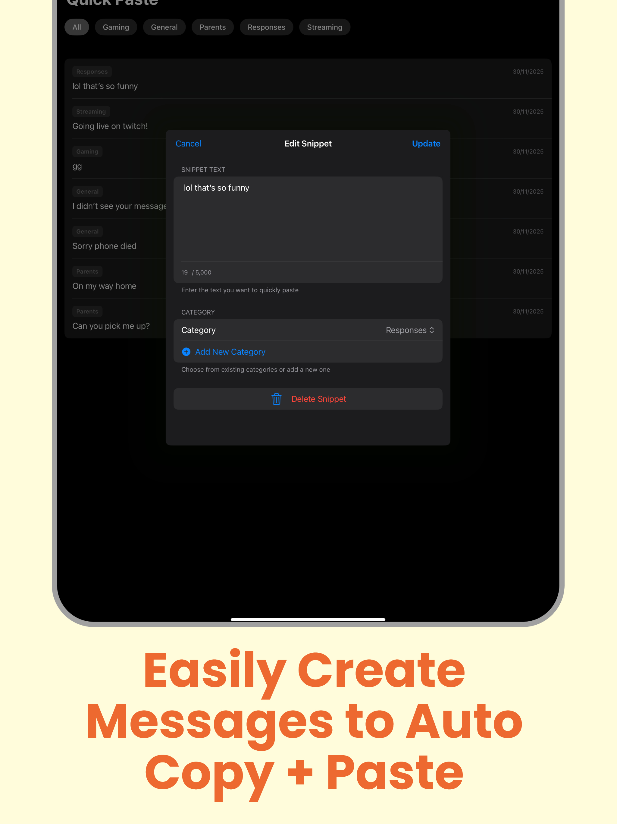 Paste Keyboard - Quick Paste