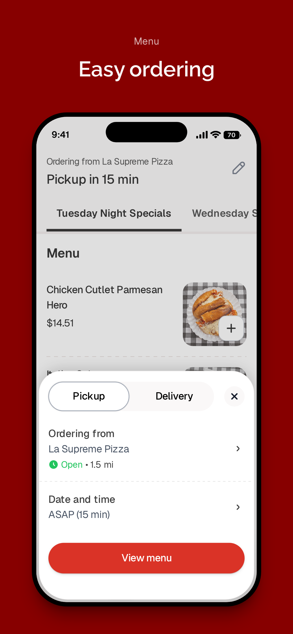 La Supreme Pizza screenshot 3
