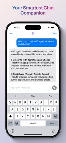 AI Helper - Chat bot screenshot