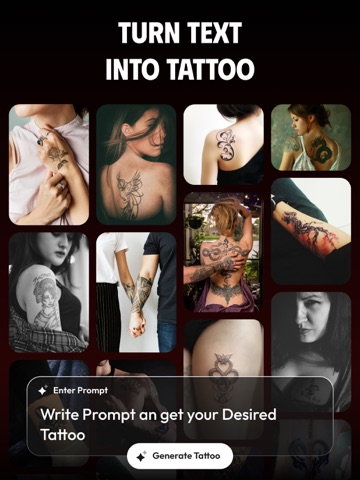 Tattoo Design : Tattoo AI iPad screenshot