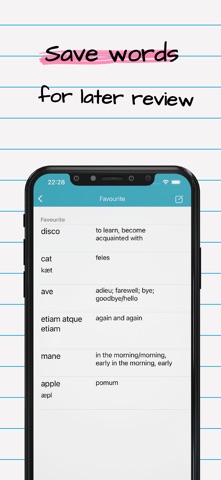 Latin English Dictionary Pro Screenshot 5 of 6