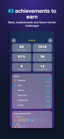 Quick Math: Speed Challenge Screenshot 6 of 6