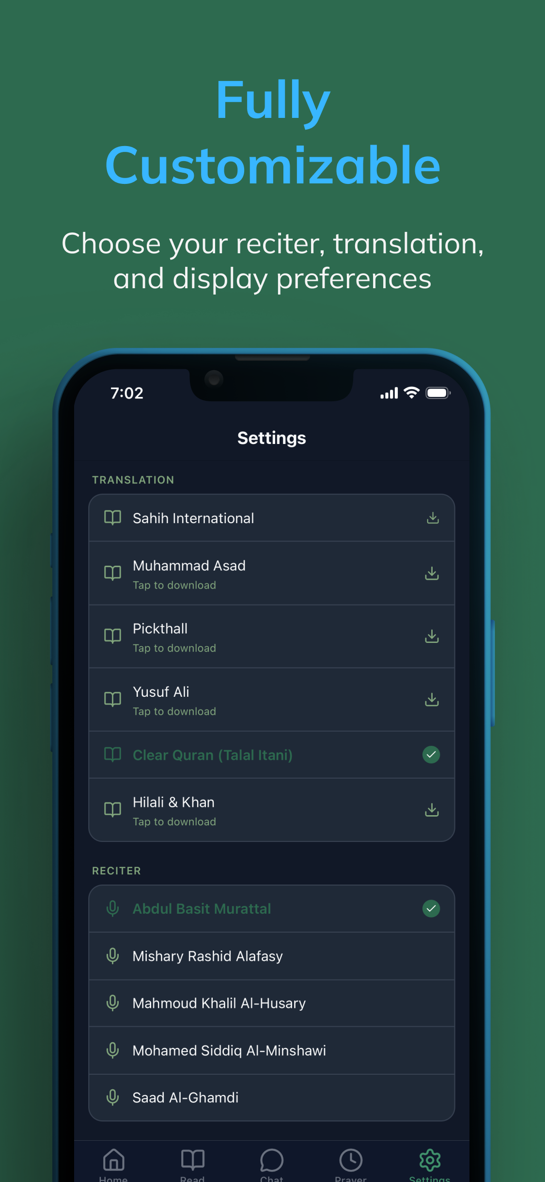 Itqan - Quran and Prayer App screenshot 10