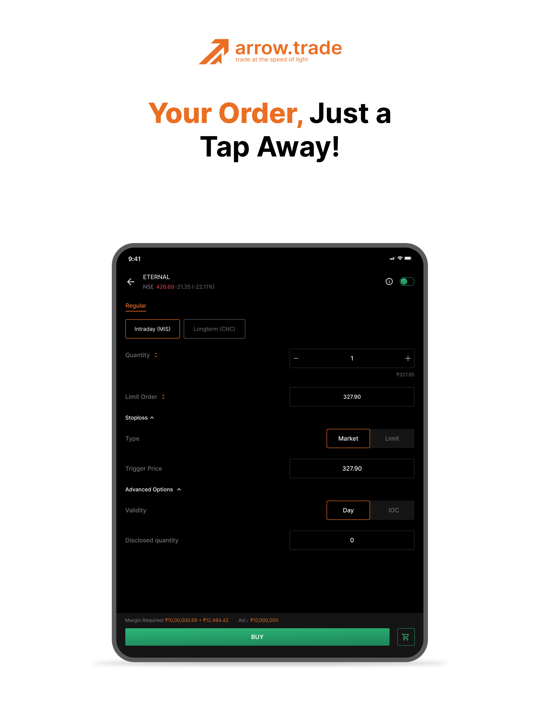Arrow Trade -Stock & F&O App