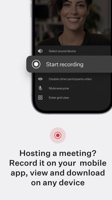 Ooma Meetings Screenshot