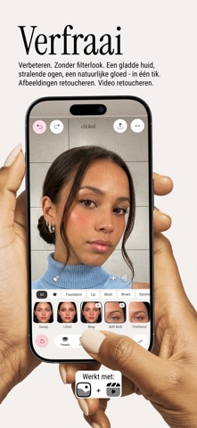 Clicked: AI Editor & Beautify iPhone screenshot 3