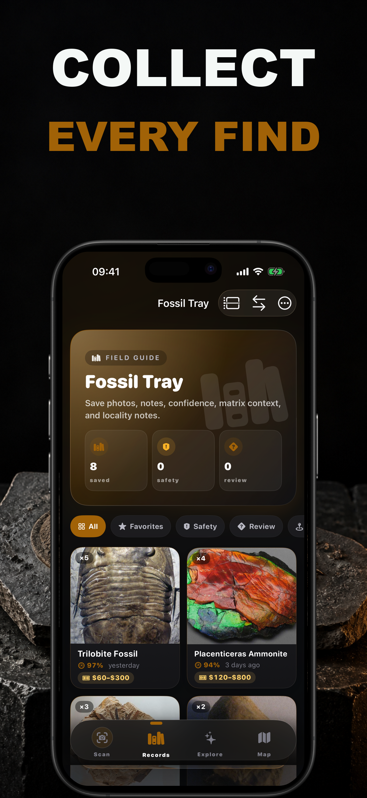 Fossilr AI: Fossil ID screenshot 2