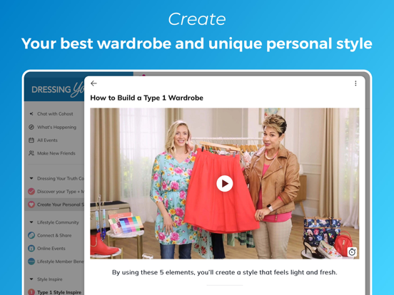 Dressing Your Truth iPad screenshot 3 - Lifestyle app