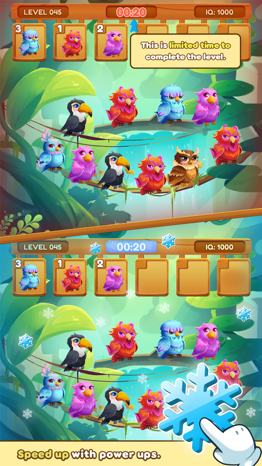 #4. Bird Triple Match (iOS) 由: Hang Nguyen Minh
