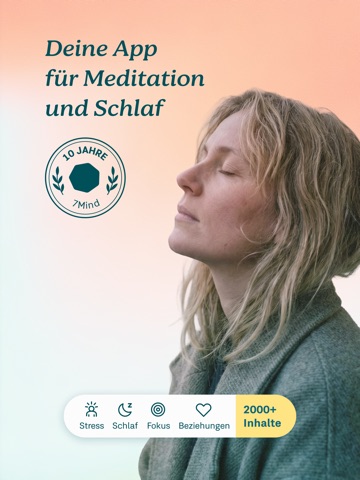 7Mind: Meditation und Schlaf iPad screenshot 1