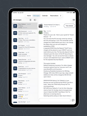 App screenshot