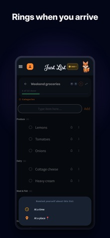 Just List: Lists & Reminders Screenshot 3 of 8