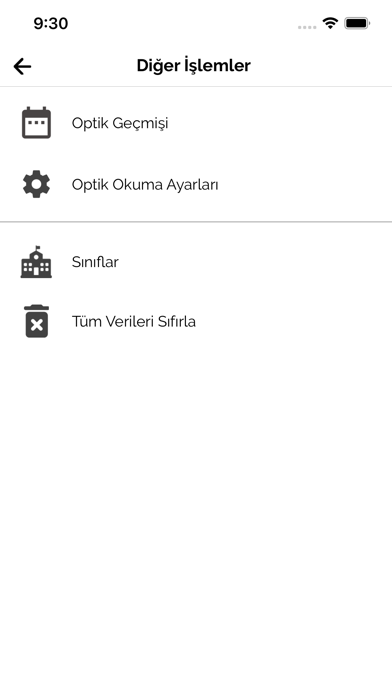 ünlüler Karmas? Optik Okuma Screenshot