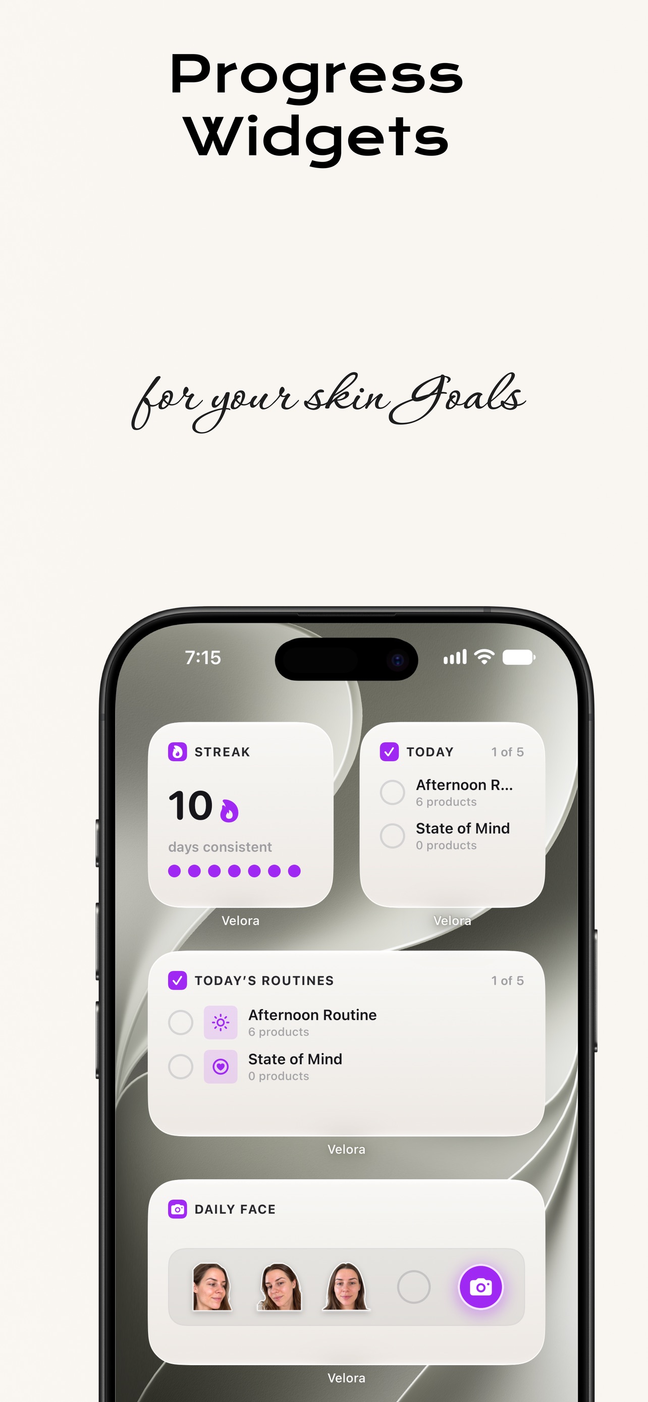 Screenshot 7 of Velora: Skincare Routine
