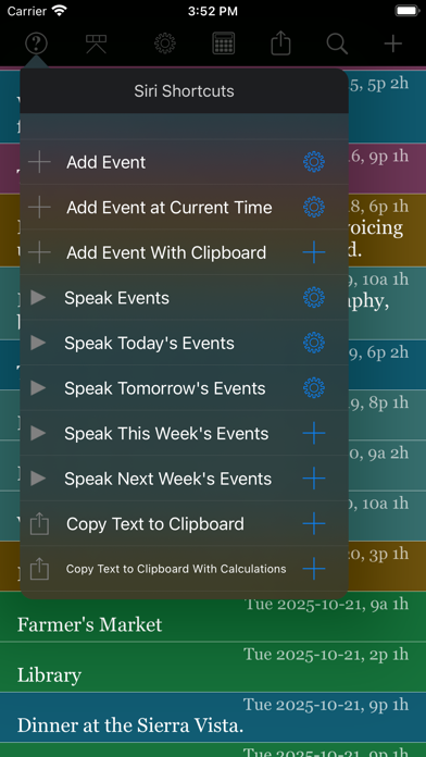 CalReader - Calender logs iPhone screenshot 9 - Productivity app