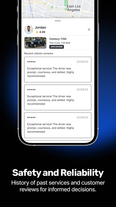 TowMe - Customer iPhone screenshot 5 - Travel app