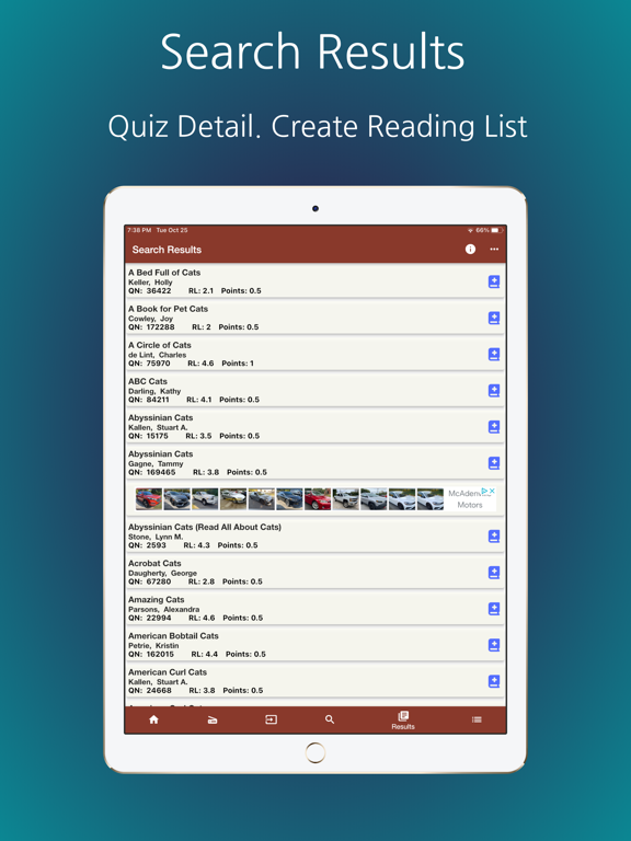 Screenshot #5 pour AR Reading List - Livres AR