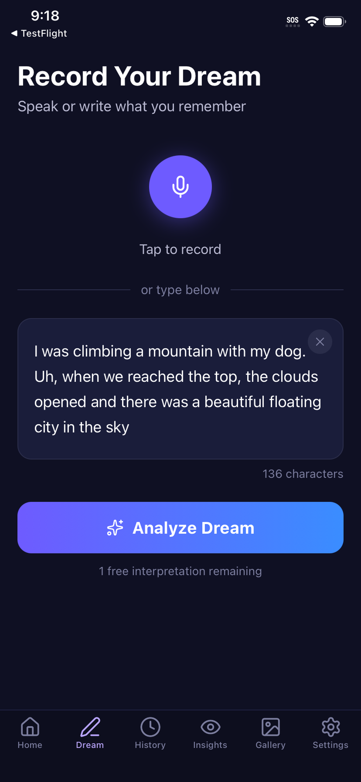 DreamLens-Dream Interpreter screenshot 5