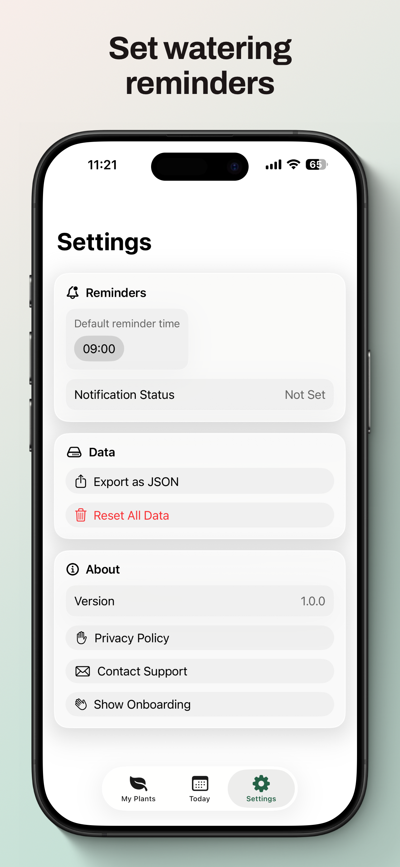 Plant Watering Tracker – Care screenshot 4