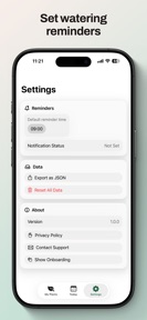 Plant Watering Tracker – Care screenshot
