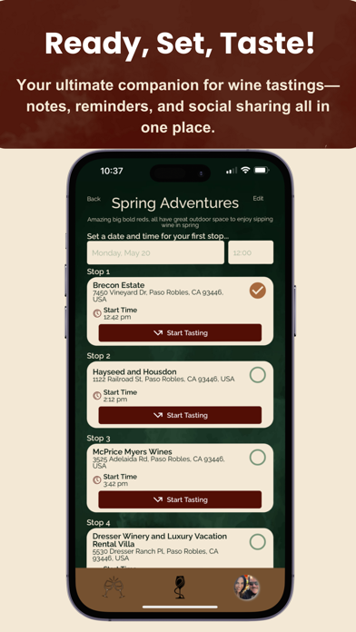 Wine Wanderer iPhone screenshot 5 - Social Networking app
