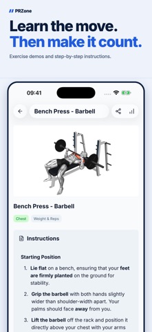 Gym Log Workout Tracker PRZone Screenshot 6 of 6