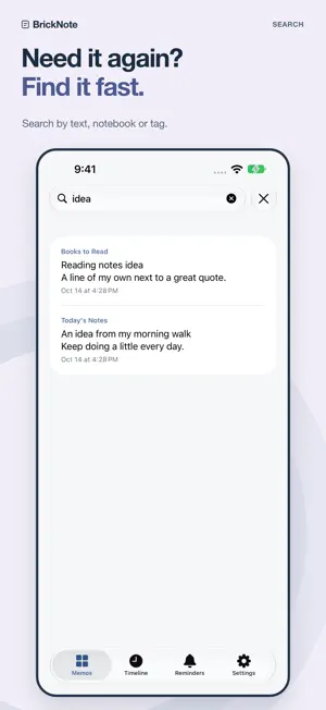 BrickNote - Quick Notes screenshot 4