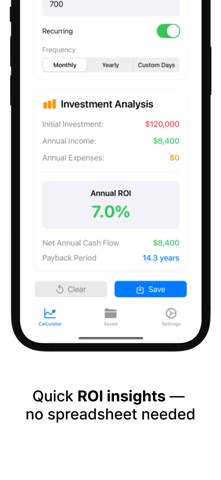 Investment Calculator — Profit screenshot