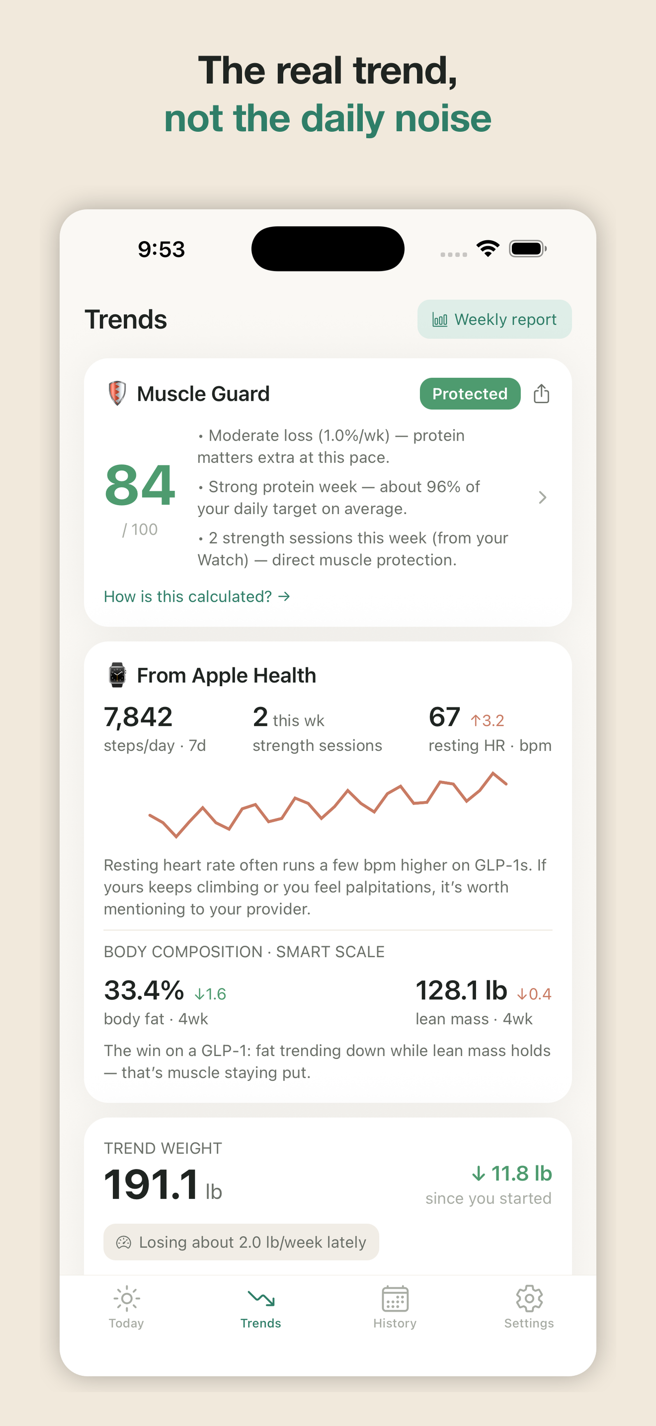 Sturdy: GLP-1 Tracker
